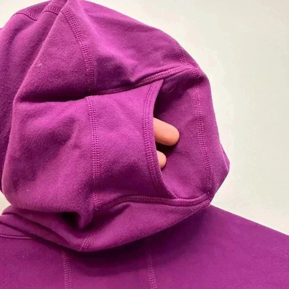 Lululemon Half Moon Full Zip Track Jacket Running Yoga Activewear Purple Women 8 - Picture 12 of 16